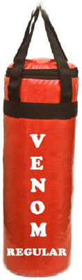 

Venom REGULAR 2.0 FEET, MATERIAL : SRF - STANDARD, RED COLOR, UNFILLED WITH HANGING STRAPS Hanging Bag(2.0, 24 kg)