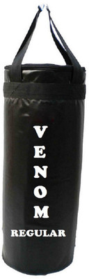 

Venom REGULAR 2.0 FEET, MATERIAL : SRF - STANDARD, BLACK COLOR, UNFILLED WITH HANGING STRAPS Hanging Bag(2.0, 24 kg)