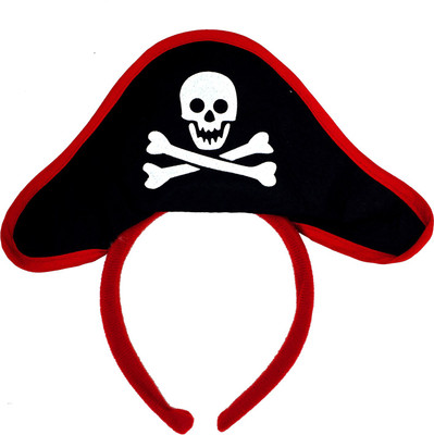 

Funcart Pirate Red & Black Hair Band