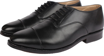 

Elitous Oxford Captoe Lace Up For Men(Black