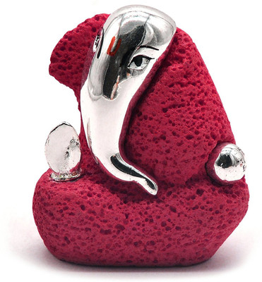 

iKraft iKSFJ-GG-Ganesha-LM6238 Decorative Showpiece - 6 cm(Stoneware, Red)