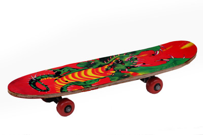 

sadem sakteboard 6 inch x 24 inch Skateboard(Multicolor, Pack of 1)