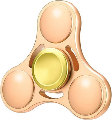 

Montez UFO Gold Metal Fidget Spinner Toy(Multicolor)