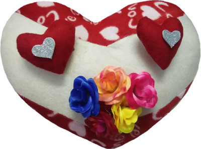 

Aparshi Love heart stuffed cushion soft toy G107 - 60 cm(Red)