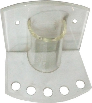 

zigma BS-TS 01 Acrylic Toothbrush Holder(Clear, Wall Mount)