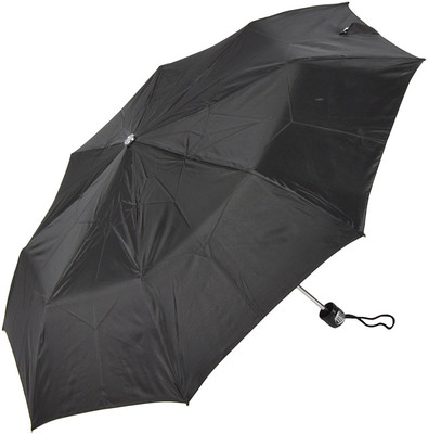 

SWASTIK 3 fold Black Umbrella(Black)