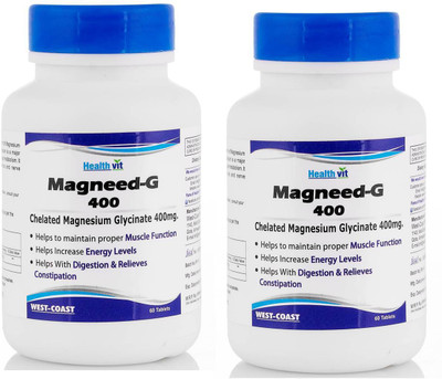 

HealthVit Magneed-G 400mg 60 Capsule(Pack of 2)(60 No)