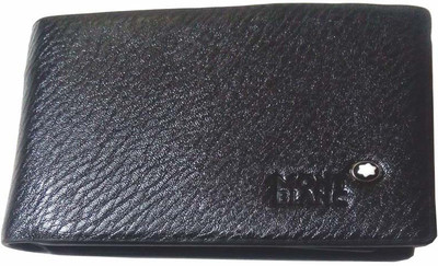 

BABA BLESSINGS Boys Black Artificial Leather Wallet(12 Card Slots)