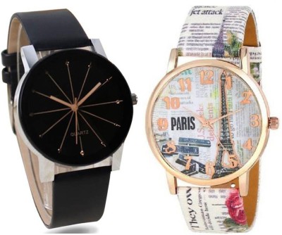 GURUKRUPA ENTERPRISE stylish and professional chronograph pattern Women Watches(Prisom-Peris-White Watch  - For Women   Watches  (GURUKRUPA ENTERPRISE)