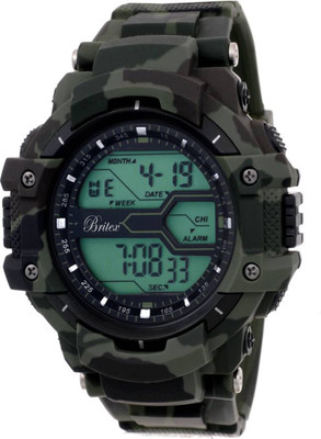 

Britex BT6189 1016-Men's Solitary Affrican Army Pattern Solitary Affrican Army Watch Watch - For Men & Women