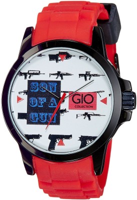 Gio Collection GUN-04 Son of A Gun Analog Watch  - For Men   Watches  (Gio Collection)