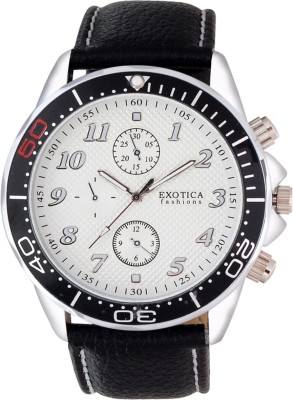 Exotica Fashion RB-EFG-10-LS-White Watch  - For Men   Watches  (Exotica Fashion)
