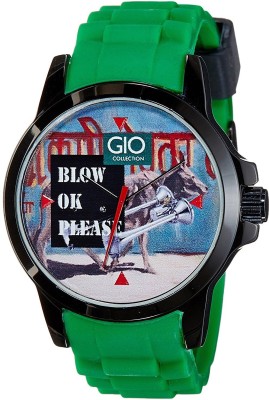 Gio Collection BO-03 Blow Horn Ok Please Analog Watch  - For Men   Watches  (Gio Collection)