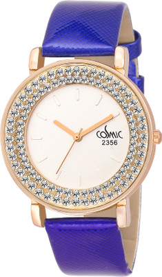 View COSMIC DIAMOND STUDDED AND GLAMOROUS DIVA LADIES PARTY WEAR Watch  - For Women Wrist Watches Price Online(COSMIC)