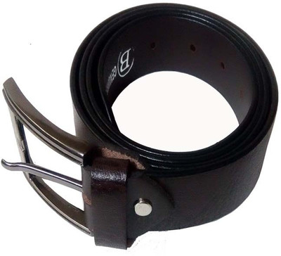 

BABA BLESSINGS Men Formal Brown Genuine Leather Belt