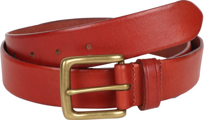 

Vickiana Quest Men Red Genuine Leather Belt