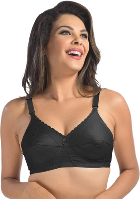 Sonari ice Women Full Coverage Non Padded Bra(Black)