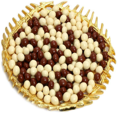 

Ghasitaram Gifts Gold Nutties Platter Bars(300 g)