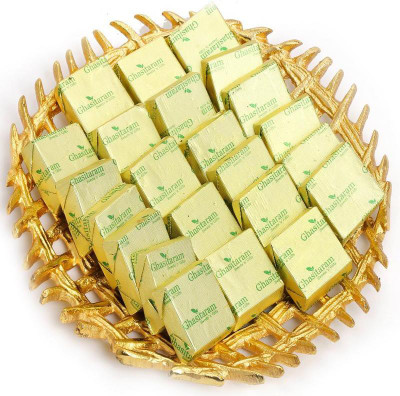 

Ghasitaram Gifts Gold Mixed Nuts Chocolate Platter Bars(300 g)