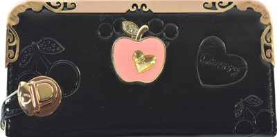 

Glitters Online Casual Black Clutch