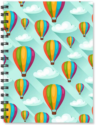 

100yellow A5 Notebook(Notebook | Printed Note book | Designer Wire Bound Ruled Paper Sheets Personal and Office Stationary Notebooks Diary-Ideal for Kids (170 Pages, Blue), Multicolor)