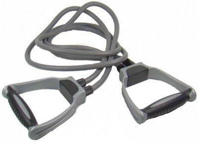 

Kyachaiyea fitness and body toning exercise Grip Resistance Tube(Grey)