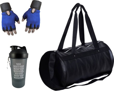 

Hyper Adam Trendy Stylish Gym Bag And Gym Glove With Wrist Support Combo Gym & Fitness Kit