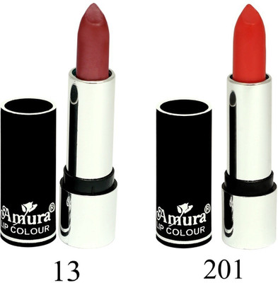 

Amura Black Beauty Lip Colour Set of 2(13201, 4.5 g)