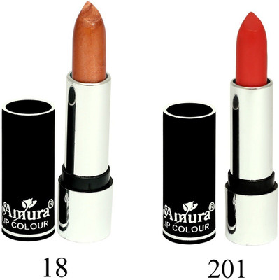 

Amura Black Beauty Lip Colour Set of 2(18201, 4.5 g)