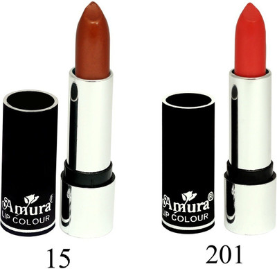 

Amura Black Beauty Lip Colour Set of 2(15201, 4.5 g)