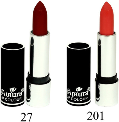 

Amura Black Beauty Lip Colour Set of 2(27201, 4.5 g)