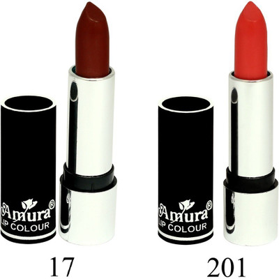 

Amura Black Beauty Lip Colour Set of 2(17201, 4.5 g)