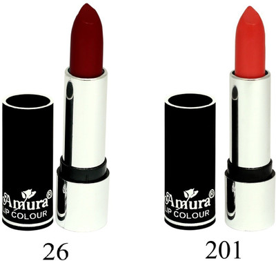 

Amura Black Beauty Lip Colour Set of 2(26201)