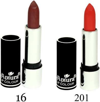 

Amura Black Beauty Lip Colour Set of 2(16201, 4.5 g)