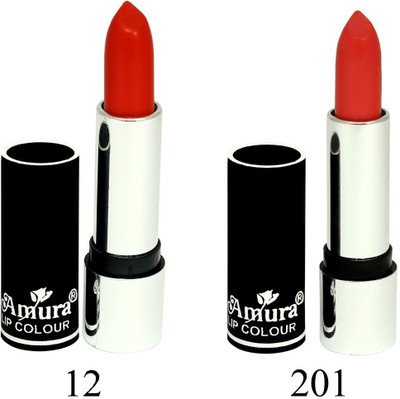 

Amura Black Beauty Lip Colour Set of 2(12201, 4.5 g)