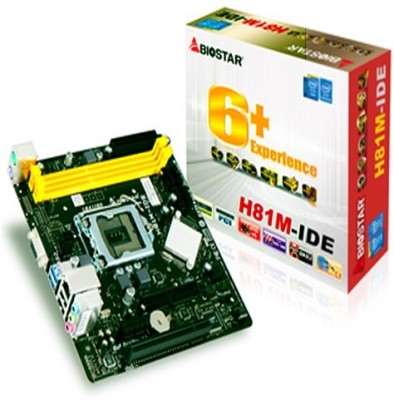 

BIOSTAR H81M-IDE Motherboard