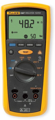 

Fluke 1507 Insulation Resistance Tester with Calibration Certificate + 12 Months Warranty Digital Multimeter(3200 Counts)
