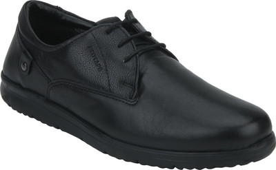 

Red Tape Men Leather Semi Formal Casuals For Men(Black