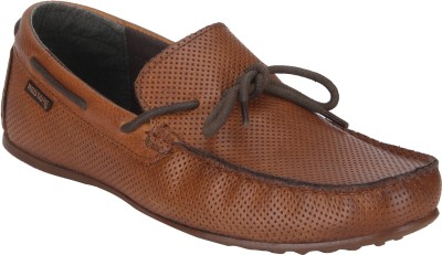 red tape men's leather boat shoes