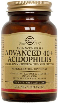 

Solgar Advanced 40+ Acidophilus 60 veg capsules(60 No)