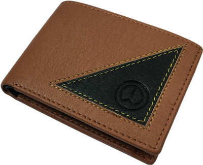 

TnW Men Multicolor Artificial Leather Wallet(3 Card Slots), Tan