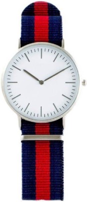 Frida blue and red belt dw analogue stylish designer watches for woman and girls Watch  - For Women   Watches  (Frida)