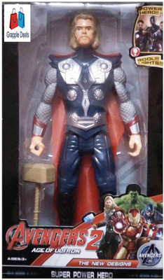 

GRAPPLE DEALS Avengers Thor Action Figure Toy For Kids.(Multicolor)
