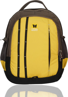 

Liviya SB-1184 38 L Backpack(Yellow, Brown), Brown;yellow