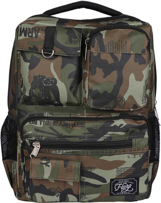 

Shopharp Oxford 23 L Laptop Backpack(Multicolor), Green