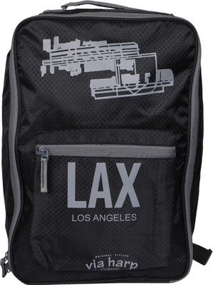 Shopharp airport Noir 12 L Laptop Backpack Black Shopharp School Bags