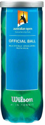 

Wilson Austrailian Open (Pack of 3) Tennis Ball(Pack of 3, Yellow)