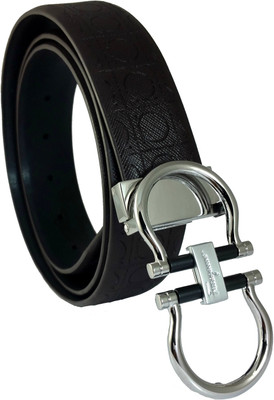

Ammvi Creations Men Brown Genuine Leather Belt