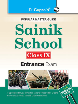 Sainik School Entrance Exam Guide for (9th) Class IX(English, Paperback, Deepak Kumar)