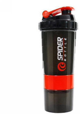 

RIANZ Sport Gym Protein Powder Drink Shaker Plastic Mixer Cup Bottle 600 ml Shaker(Pack of 1, Multicolor), Black